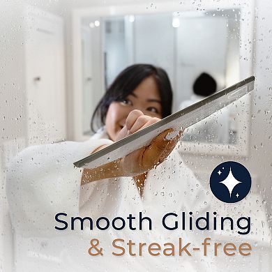 10-inch Smooth Gliding Silicone Blade Squeegee for Durable All-Purpose Use