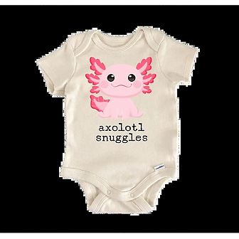 Axolotl Lizard Reptile - Baby Boy Girl Clothes Infant Onesie® Funny Cute Newborn