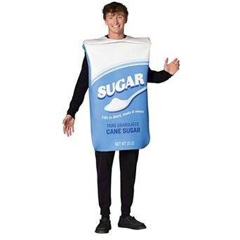 Bag of Granulated Sugar Costume, Adult OS