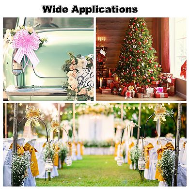 Pull Bows Single-layer Ribbon Gift Bows for Gift Wrapping Parties Florist Packaging and Decoration