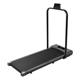 2-in-1 Folding Treadmill Under Desk Walking Pad with Remote & App Control for Home Office