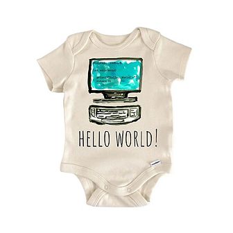 Coder Coding Programmer Code - Baby Boy Girl Clothes Infant Onesie® Funny Cute