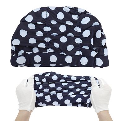 Breathable Dots Pattern Swimming Cap 1 Pc