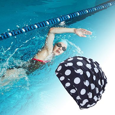 Breathable Dots Pattern Swimming Cap 1 Pc