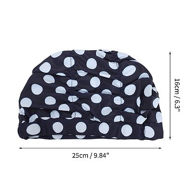 Breathable Dots Pattern Swimming Cap 1 Pc