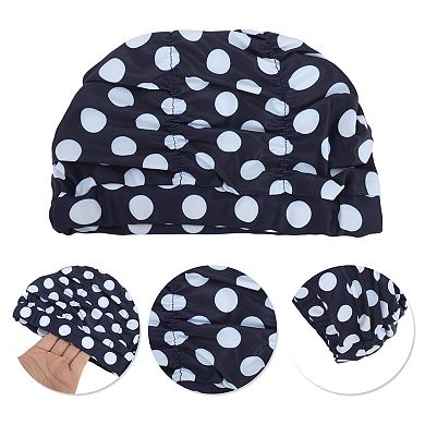 Breathable Dots Pattern Swimming Cap 1 Pc