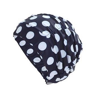 Breathable Dots Pattern Swimming Cap 1 pc