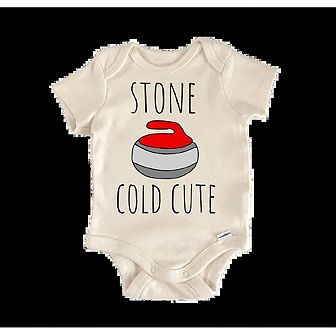 Curling Ice Sports - Baby Boy Girl Clothes Infant Onesie® Funny Cute Newborn