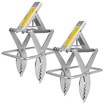 2 pc Reusable Mole Traps Easy-Setup Metal Scissor Trap for Lawn, Garden & Yard Rodent Control