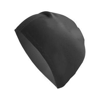 Waterproof Solid Color Swim Cap for Women 1 pc 7.68"x9.84"
