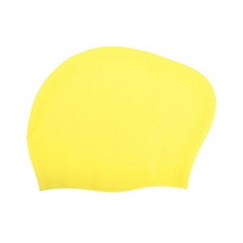 Waterproof Solid Color Swim Cap for Women 1 pc 7.68"x9.84"