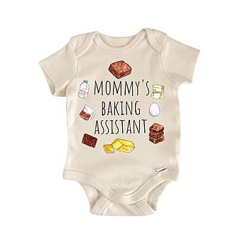 Baking Baker Bakery Brownie - Baby Boy Girl Clothes Infant Onesie® Funny Cute Newborn