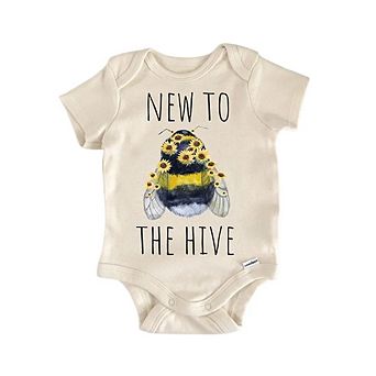 Bee Hive Honey - Baby Boy Girl Clothes Infant Onesie® Funny Cute Newborn
