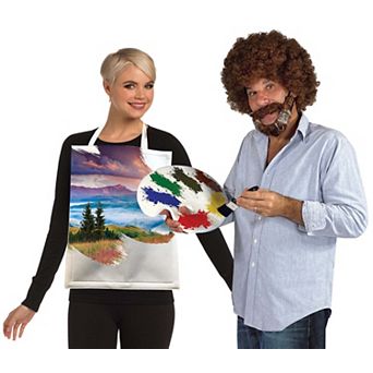 Retro Artist Accessory Set & Wearable Mini-Painting