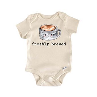 Freshly Coffee Brewed - Baby Boy Girl Clothes Infant Onesie® Funny Cute Newborn