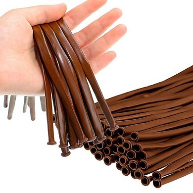 Twisting Balloons Kit for DIY Modelling, Latex Balloons 100pcs for Birthday & Event Decorations