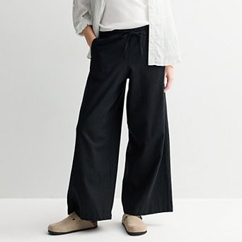 Women's Sonoma Goods For Life® Mid Rise Linen Pants
