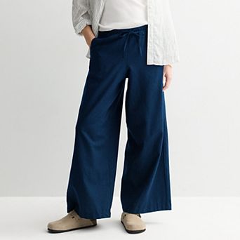 Women's Sonoma Goods For Life® Mid Rise Linen Pants