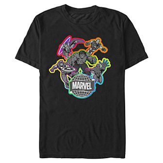 Men's Marvel Energized Heroes Graphic Tee