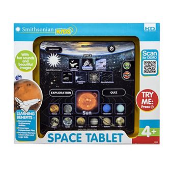 Kidz Delight Smithsonian Kids Interactive Space Tablet