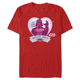 Men's Star Wars Darth Vader I'll Take Your Breath Away Graphic Tee