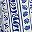Cobalt Leaf Stripe