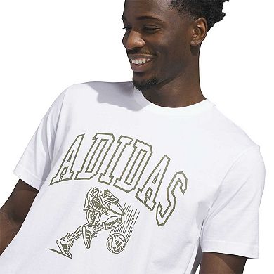 Big & Tall adidas Collegiate Arch Graphic T-Shirt