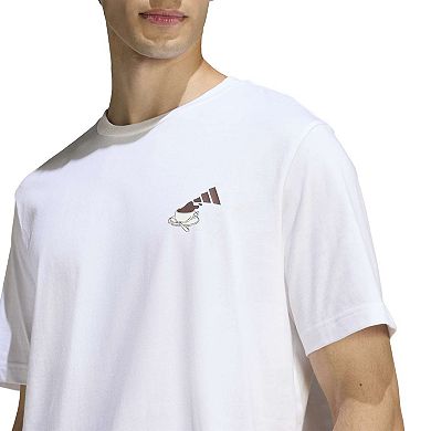 Big & Tall adidas Coffee Cheesecake Graphic T-Shirt