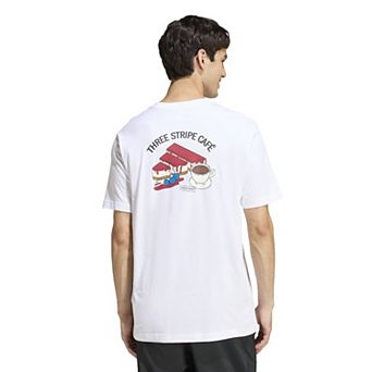 Big & Tall adidas Coffee Cheesecake Graphic T-Shirt