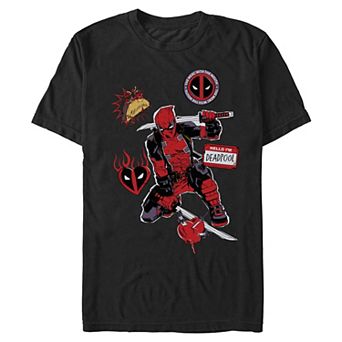 Men's Marvel Deadpool Heartbreaker Graphic Tee