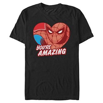 Men's Marvel Spider-Man You're Amazing Graphic Tee