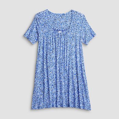 Women's Simply Vera Vera Wang Cozy Short Sleeve Sleepshirt