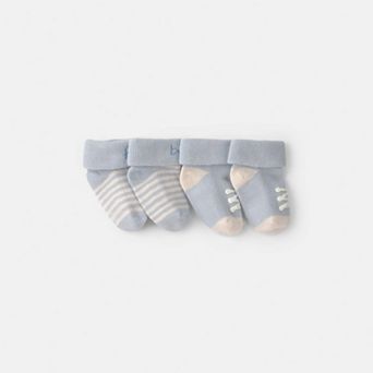Baby Boy Carter's 2-Pack 'Hello Baby' Foldover Booties