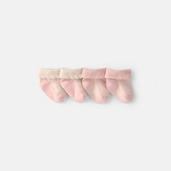 Baby Carter's 2-Pack 'Hello Baby' Foldover Booties