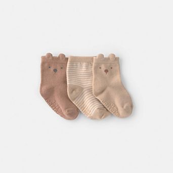 Baby Boy Carter's 3-Pack Bear Booties