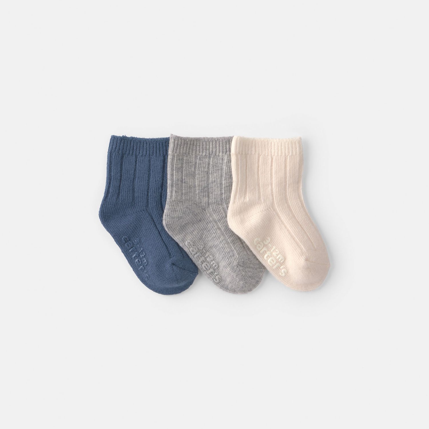 Ботинки Carter's 3-Pack Booties для мальчиков-малышей