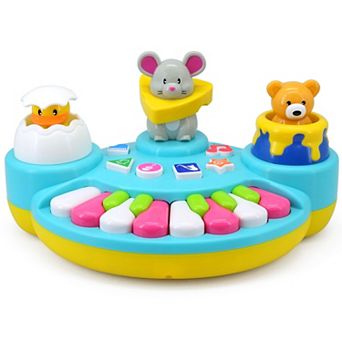 Kiddieland Activity Piano Musical Buddies Interactive Toy