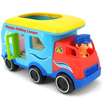 Kiddieland Motorized Activity Happy Camper Toy Vehicle