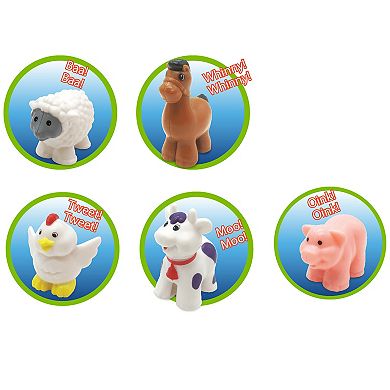 Kiddieland Light N' Sound Farm Tractor Vehicle Playset