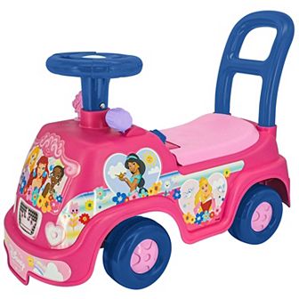 Disney Princess Adventure Light & Sounds Ride-On Vehicle by Kiddieland