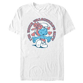 Men's The Smurfs Your Valentine's Gift Graphic Tee