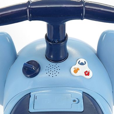 Kiddieland Disney's Stitch Zoom Zoom Lights & Sounds Ride-On Vehicle