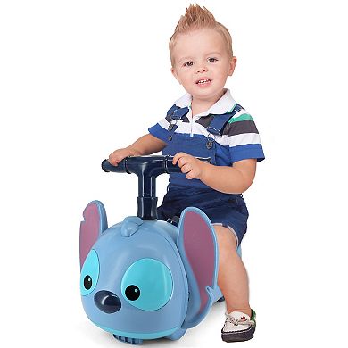 Kiddieland Disney's Stitch Zoom Zoom Lights & Sounds Ride-On Vehicle