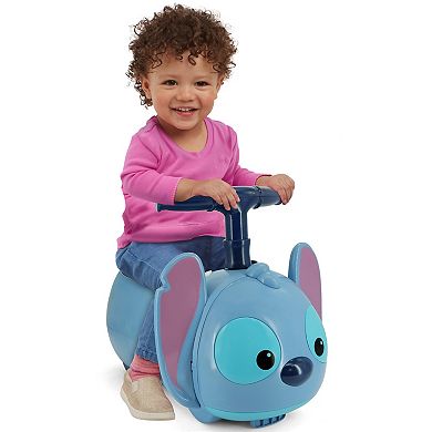 Kiddieland Disney's Stitch Zoom Zoom Lights & Sounds Ride-On Vehicle