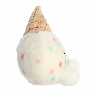 Aurora Mini White Adorable Stuffed Animal 5" Sprinkle Ice Cream Palm Pals