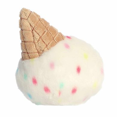 Aurora Mini White Adorable Stuffed Animal 5" Sprinkle Ice Cream Palm Pals