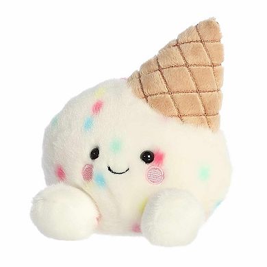 Aurora Mini White Adorable Stuffed Animal 5" Sprinkle Ice Cream Palm Pals