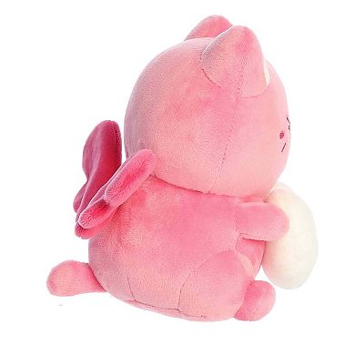 Aurora Small Pink Enchanting Stuffed Animal 7" BFF Candy Heart Meowchi Tasty Peach