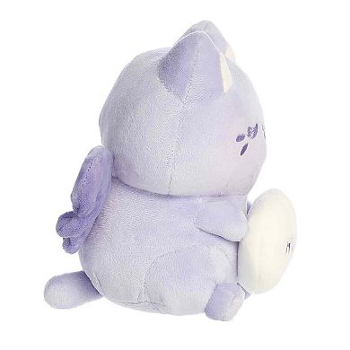 Aurora Small Purple Enchanting Stuffed Animal 7" HUG ME Candy Heart Meowchi Tasty Peach