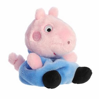 Aurora Mini Pink Playful Stuffed Animal Palm Pals 5" George Pig Peppa Pig